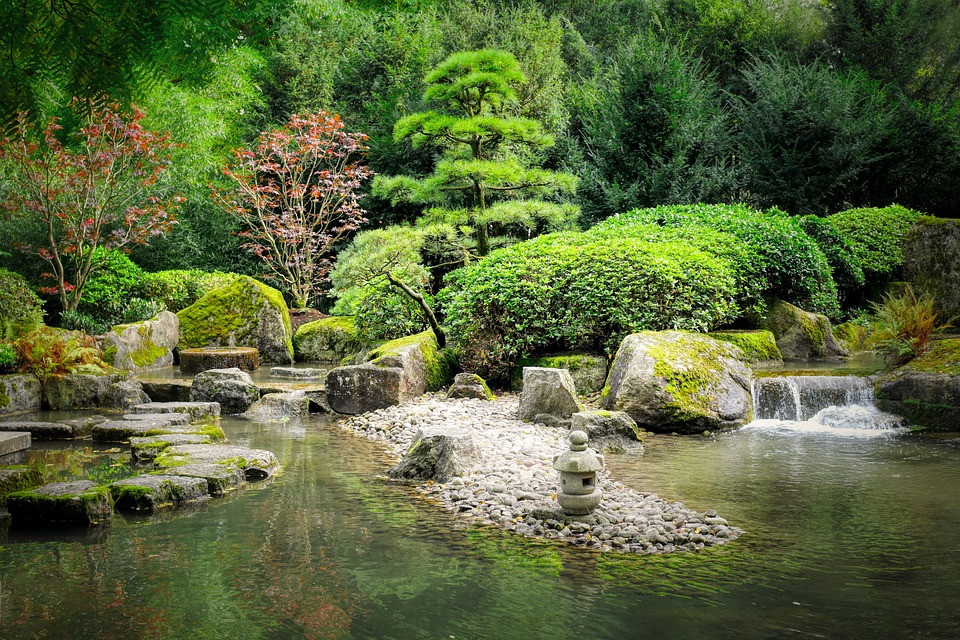 Japanilainen kosketus puutarhaasi